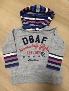 ダブルB DOUBLE.B フード付きトレーナー90cm