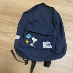 Lee スヌーピー リュック ネイビー