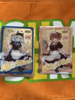 ウマ娘　ココス　クリアカード　第2弾　ヒシミラクル&ダンツフレーム