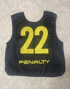 PENALTY ビブス 22番 ブラック サッカーのサムネイル