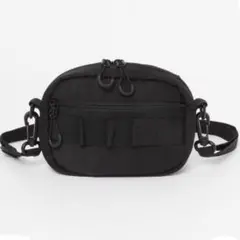 TINY GARDEN PRODUCTS ラウンドショルダーポーチ 黒 美品