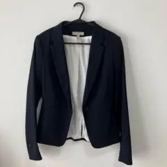 H&M ネイビー ジャケット