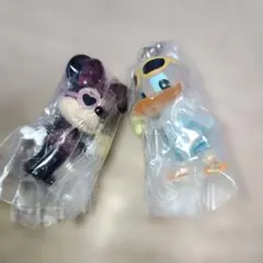 ディズニー SUMMR マスコットチャーム ◆ミニー ◆ドナルド 2個セット