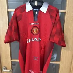 マンチェスター・ユナイテッド 96-98年 3rd ユニフォーム アンブロ 青