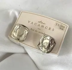 イヤリング　アクセサリー　レディース　ノンホールピアス　新品　未使用　シルバーのサムネイル