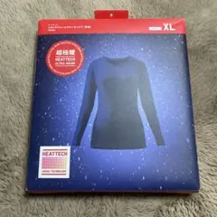 新品 WOMEN ユニクロ ウルトラウォームクルーネックT 長袖 超極暖 XL