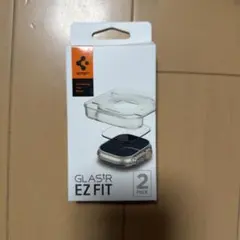 Spigen Glas.tR EZ Fit 2パック Apple Watch