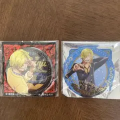 ONE PIECE 缶バッジ サンジ 2点セットのサムネイル