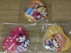 STPR　すとぷり　ハロウィン　缶バッチ　莉犬　ジェル　全員集合　ハート型