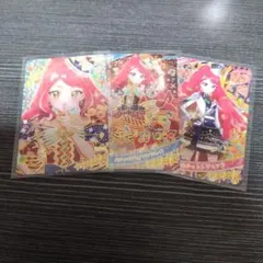 アイプリ リング5だん サクラ 3枚セット サイン,メロバズ,カルレジェ