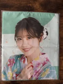 FRUITS ZIPPER 浴衣すきくじ C賞 櫻井優衣 てぬぐい