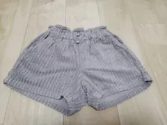 ☆アプレレクール☆コーデュロイショートパンツ グレー サイズ110