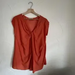 BEAMS✮オレンジ ノースリーブ チュニックのサムネイル
