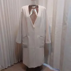 COLLAGE GALLARDAGALANTE　ノーカラー スプリングコート　F