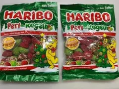 《２袋》ツブツブクリスマスリース【日本未発売】HARIBOPerl Kugeln