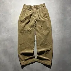 y2k archive corduroy pants street ツータック
