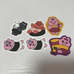 おぱんちゅうさぎ スシロー ピック 6枚セット