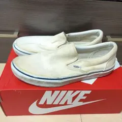VANS スリッポン ホワイト