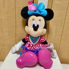 ミニー ぬいぐるみ パルパルーザ　完売品 ディズニーランド パルパルーザ ミニー ぬいぐるみ ファン