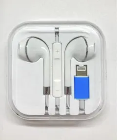 【匿名配送】 iPhone イヤホン ライトニング 有線 マイク付