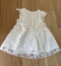 SHEIN 花柄刺繍 ワンピース 6-9M ベビードレス