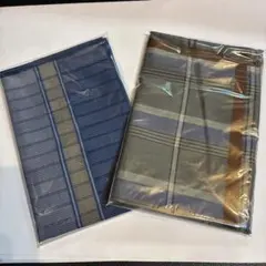 紳士用ハンカチ2枚セット