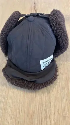 BEAMS mini フライトキャップ ブラウン 53-55cm