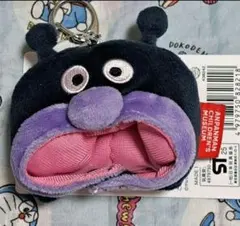 アンパンマンミュージアム　ミニきぐるみキャップストラップ　バイキンマン