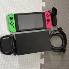 Nintendo Switch 本体 ネオンパープル ネオンオレンジ