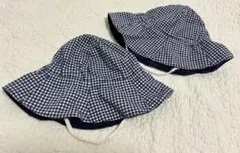 UNIQLO ベビー帽子 2点セット 45-49cm 双子