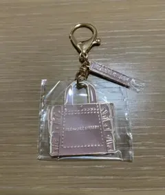 JILL by JILLSTUART フリルトート メタルキーホルダー　ピンク