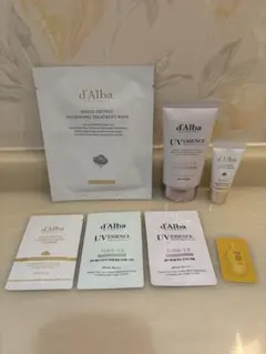 d'Alba ダルバ トーンアップサンクリーム パープル ➕サンプルセット