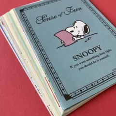 メモ帳　スヌーピー　バラメモ　30枚　おすそ分け