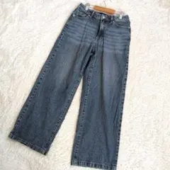 CINEMACLUB ワイドデニム　Mサイズ ライトインディゴ　　カジュアル