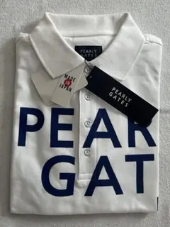 新品未使用‼️PEARLY GATES ポロシャツ ホワイトサイズ4