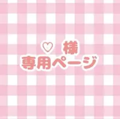 専用ページ໒꒱