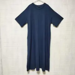 ユニクロ (3XL)　エアリズム コットンTワンピース　ポケット有　大きいサイズ