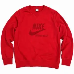 NIKE ナイキ スウェット トレーナー 赤 XL センターロゴ