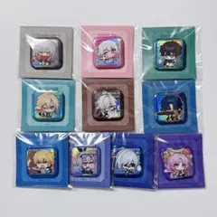公式正規品　崩壊スターレイル　パムの展覧室シリーズ　スクエア缶バッジ　10点