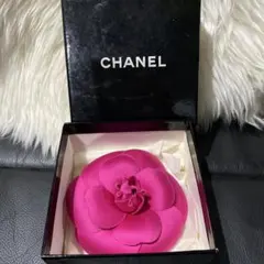 CHANEL カメリア コサージュ ブローチ ピンクのサムネイル