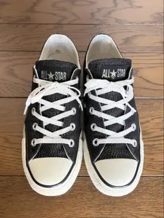 コンバースオールスター 黒 ラメ 22.5cm