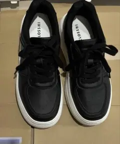 しまむら CLOSSHI スニーカー LL ブラック 24.5cm 25cm