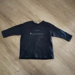 スヌーピー 長袖Tシャツ　90 チャコール