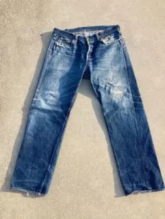 PRPS 紫製品 デニムパンツ ダメージ加工 ヒゲ 32 日本製 - メルカリ