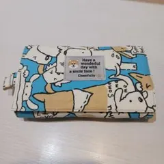 犬のイラスト布製ハンドメイドエコバッグ