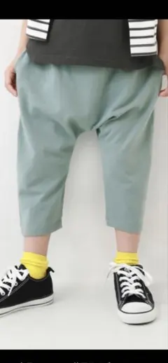 美品　devirock パンツ 7分丈 サルエルパンツ 110㎝