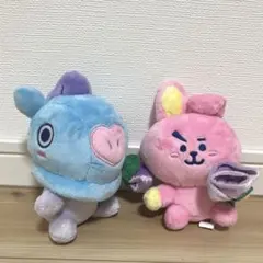 BT21一番くじ　マスコット2点セット　美品