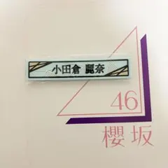 櫻坂46 ローソンくじ　小田倉麗奈　ケーブルクリップ