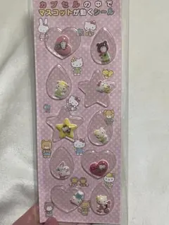 当時物 ハローキティレア シール