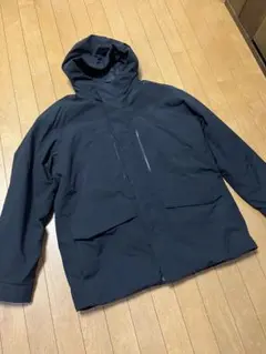 ユニクロ　ハイブリッドダウン　黒XL